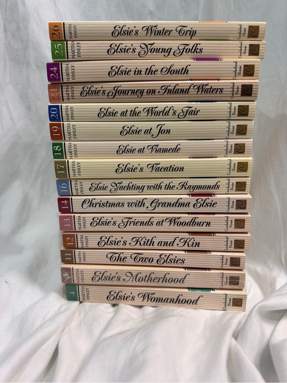 15 A Life of Faith: Elsie Dinsmore by Martha Finley vintage books NEW